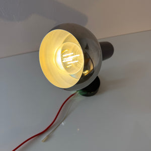 Wandlampe schwarz Chrom von Simon & Schelle (Sische)