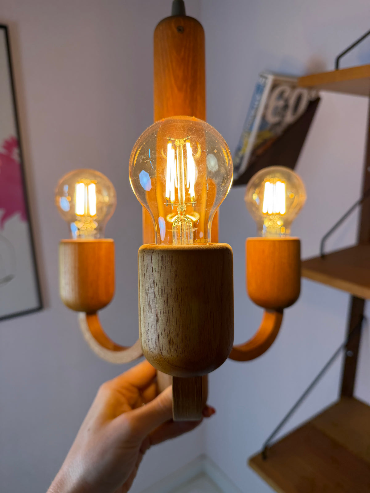 Kronleuchter Teak von DOMUS