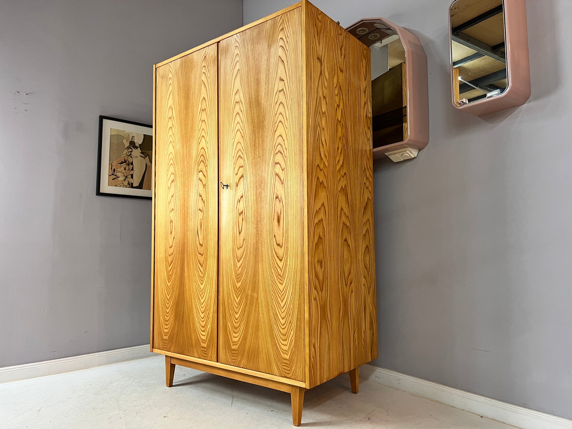 Kleiderschrank Typ 602 von Franz Ehrlich für Hellerau