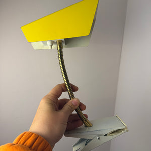 Klemmlampe gelb gold von HOSO (Hoffmeister & Sohn)