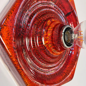 Wandlampe rot Keramik von Hustadt Leuchten