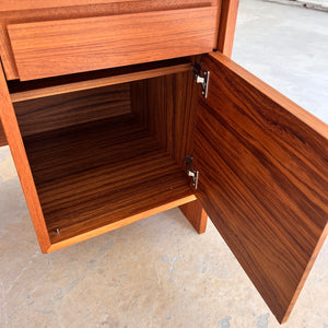 Schreibtisch Teak mit extra Laptop-Fach aus Dänemark