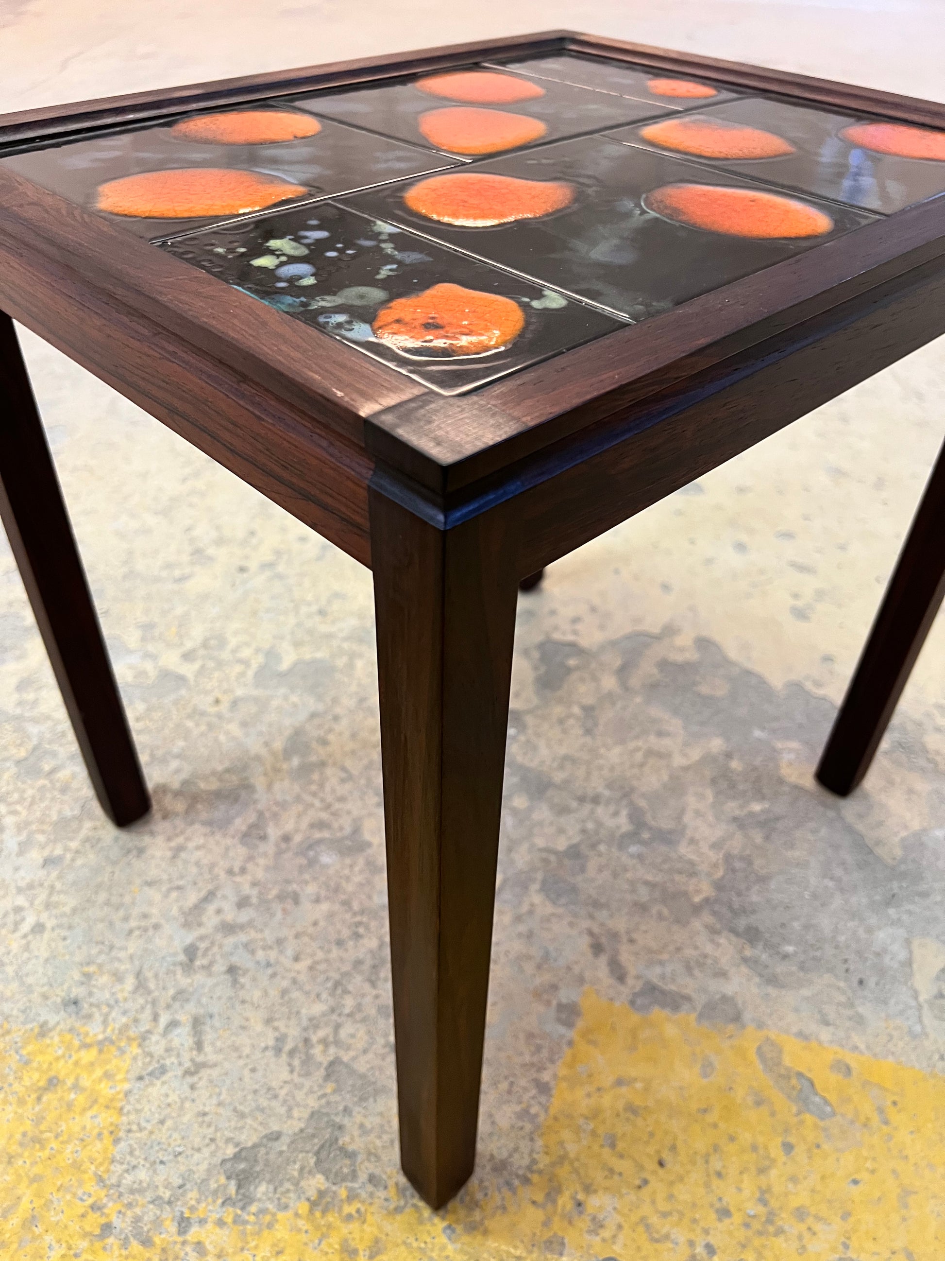 Fliesentisch Palisander Dänemark