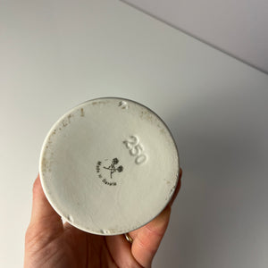 Apothekerdose Sulfur Praec. Vaselin. Alb. weiß Porzellan