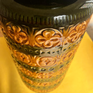 Bodenvase 289-47 grün gelb von Scheurich West Germany
