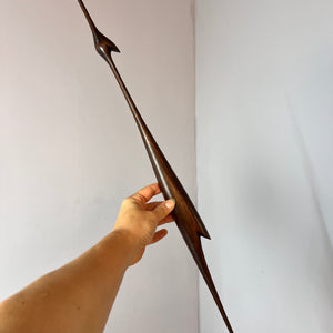 Set: Kranich Trio Teak Wandschmuck