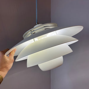 Lamellenlampe weiß aus Dänemark
