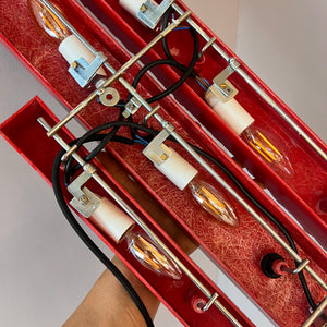 Wandlampe rot von Uwe Mersch