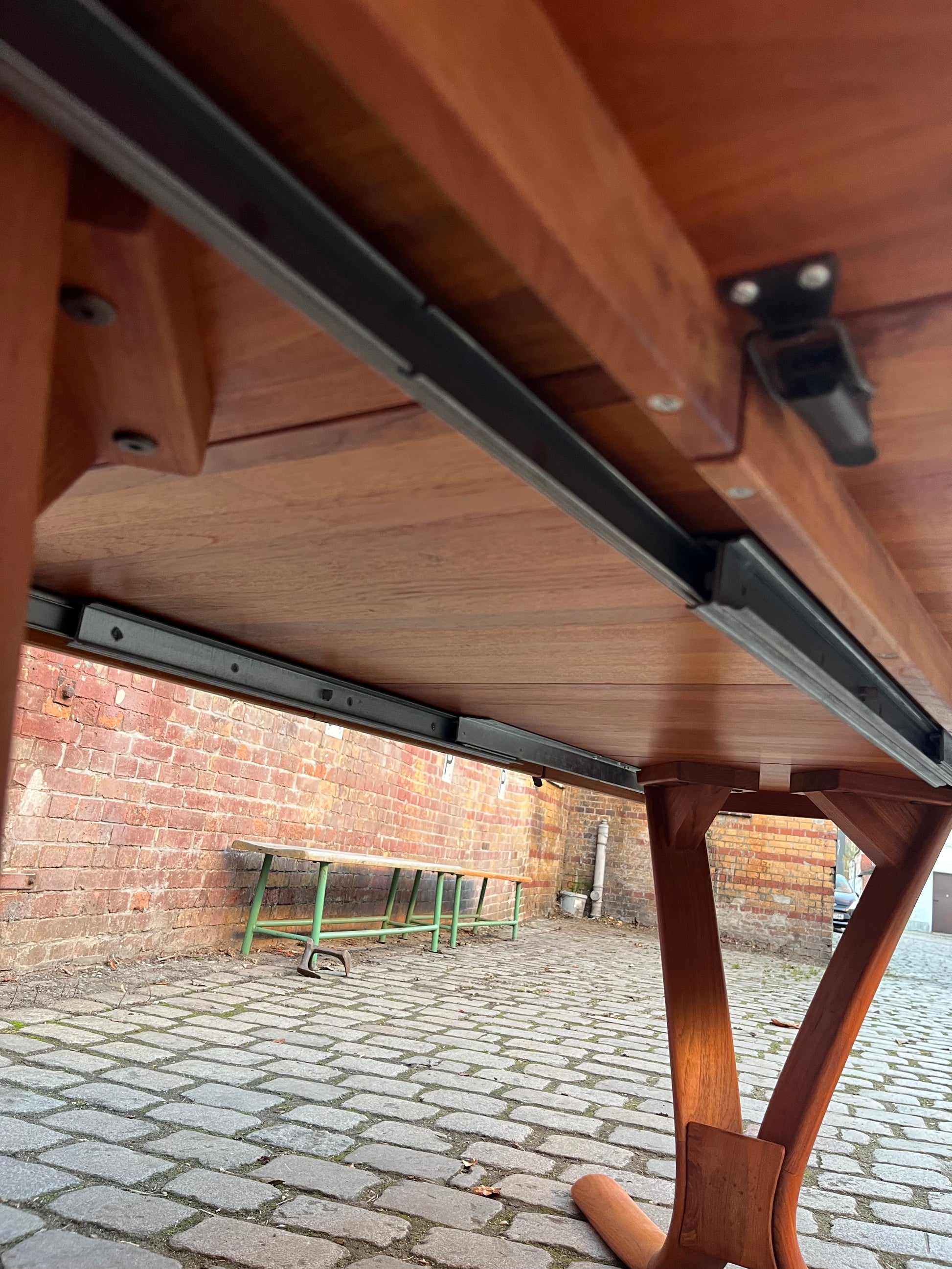 Ovaler ausziehbarer Esstisch Teak von Snedkergaarden