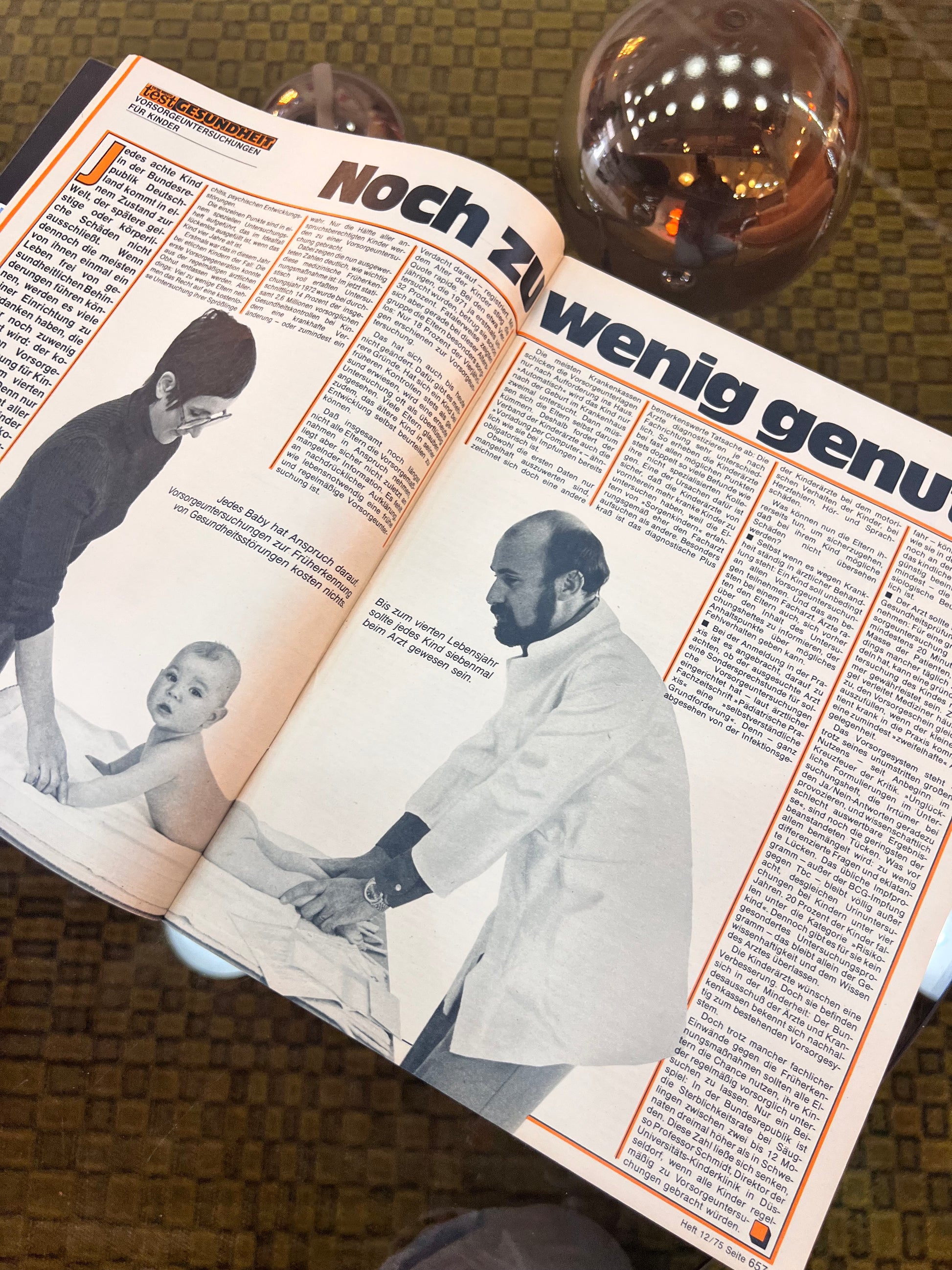 Stiftung Warentest Zeitschrift Dezember 1975
