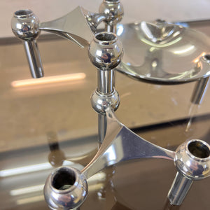 Set: 2 Kerzenständer und 1 Schale von Stoff & Nagel