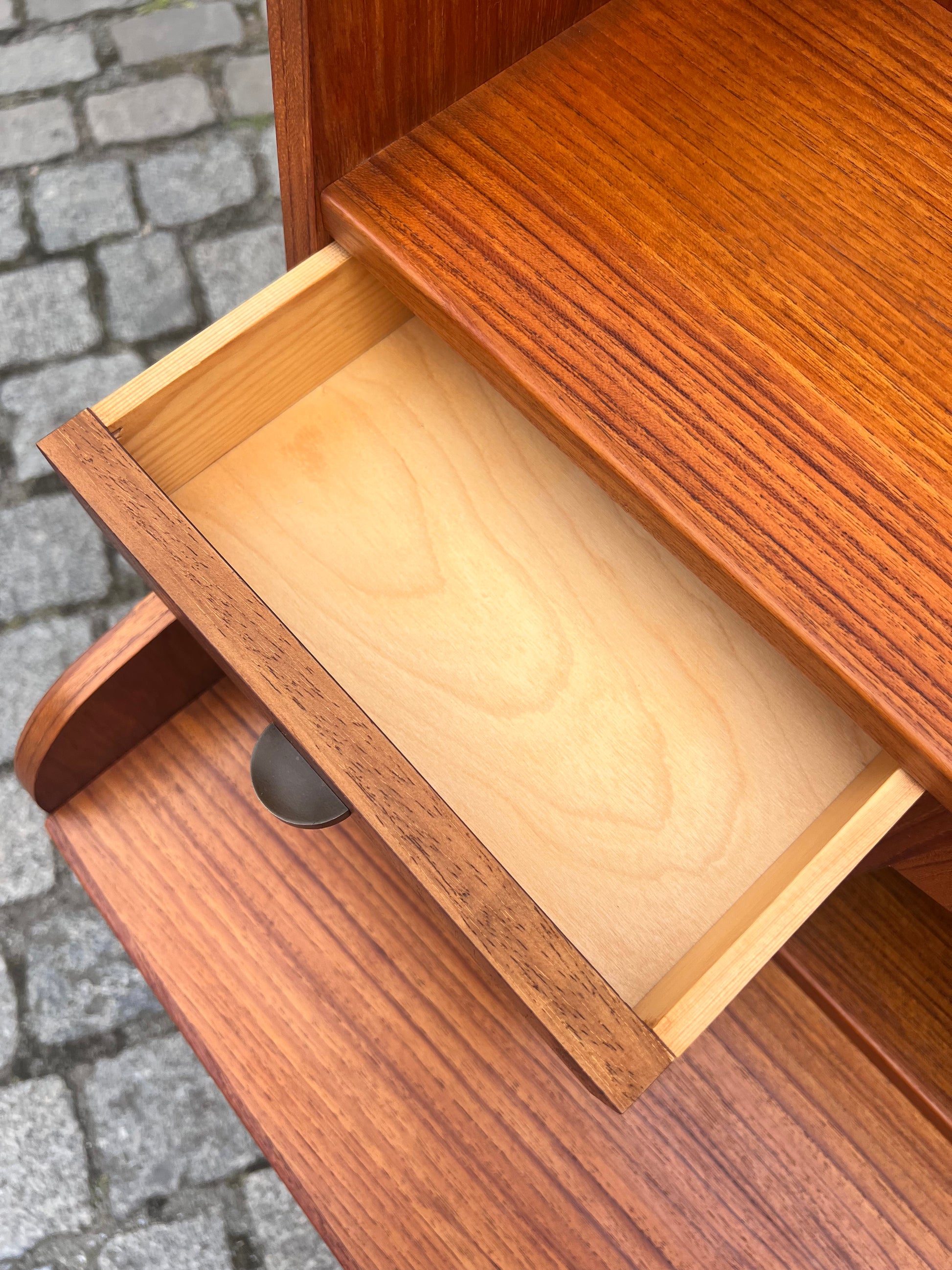 Sekretär Teak aus Dänemark