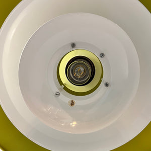 Lamellenlampe teils neu lackiert aus Dänemark