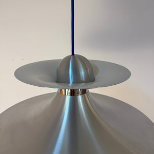 Lamellenlampe silber aus Dänemark