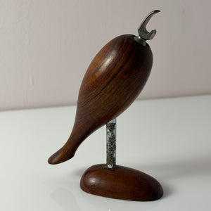 Flaschenöffner Vogel Teak