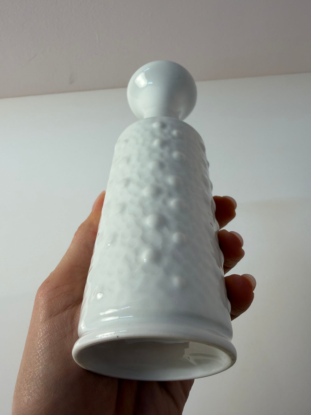 Vase 740/2 weiß Porzellan von Royal Porzellan Bavaria KPM