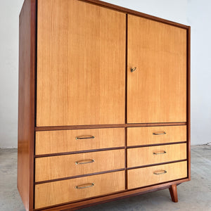 Wäscheschrank Modell Herrenkommode von Gebr. Lübke