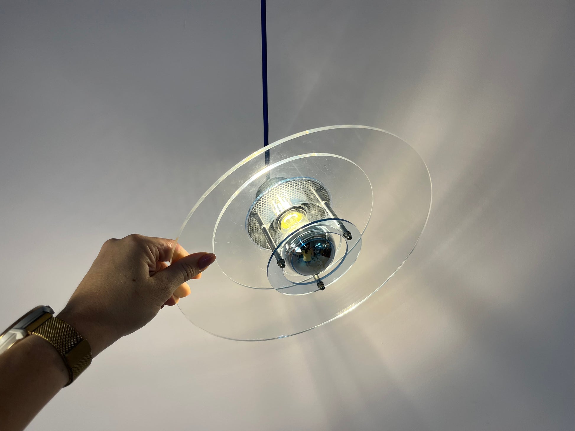 Lamellenlampe Space Acrylglas von Design Light