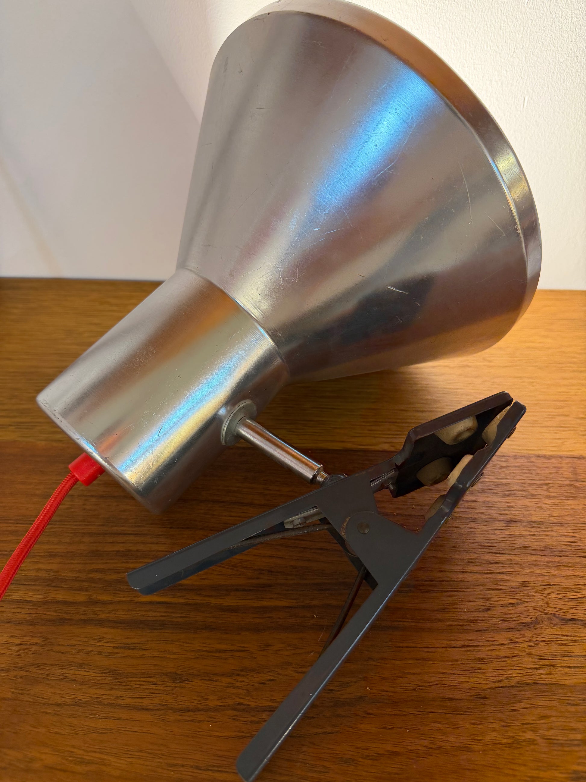 Klemmlampe Aluminium Dänemark