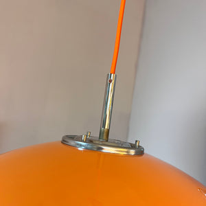 Hängelampe orange Kunststoff von Guzzini