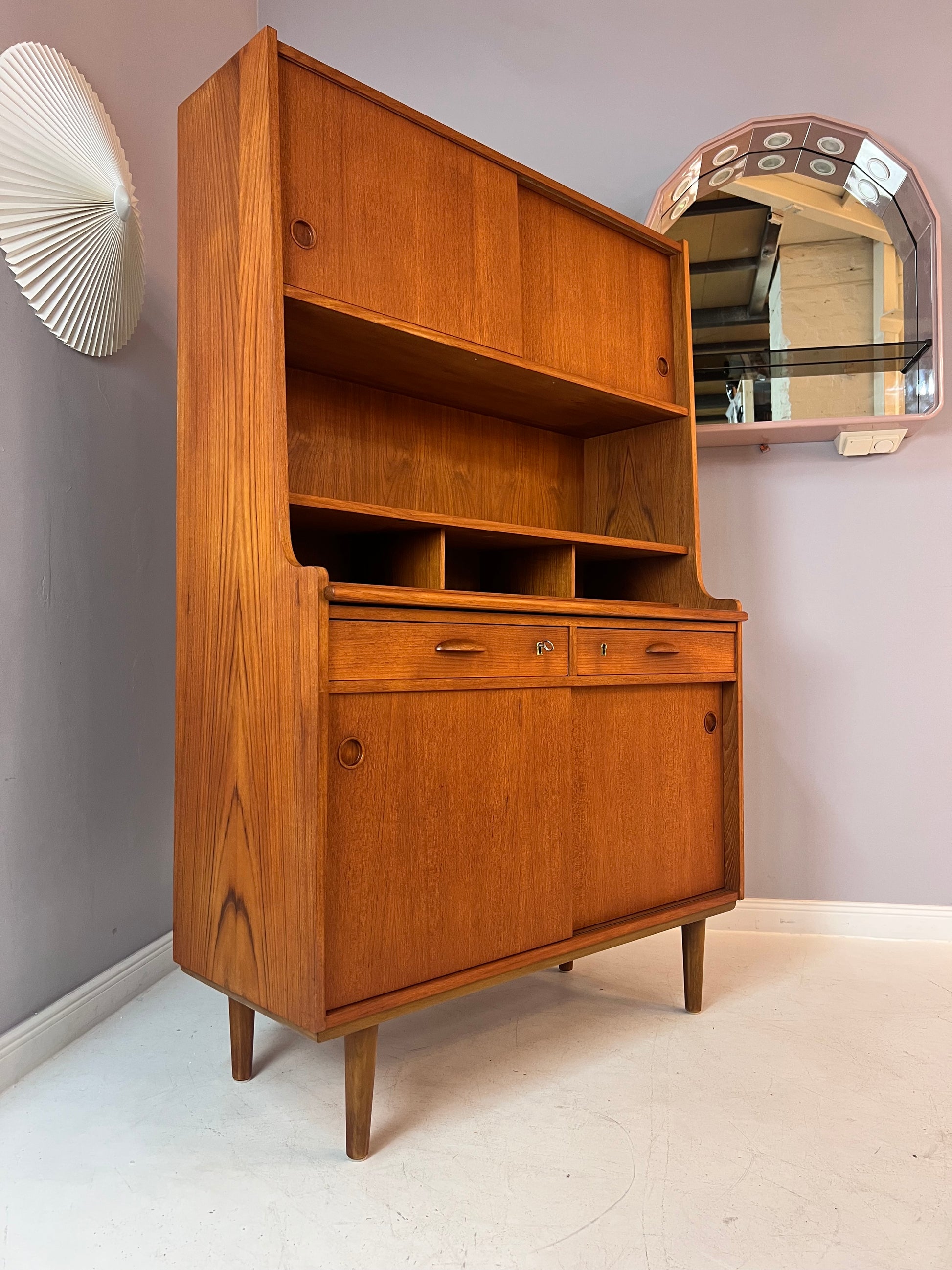 Bücherregal Teak von Korinth Møbelfabrik