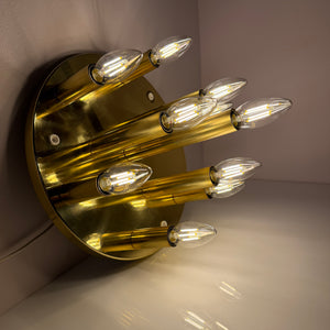 Wand-/ Deckenlampe gold von von Sölken