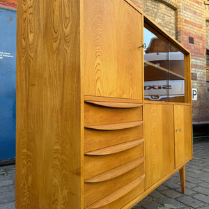 Highboard Typ 602/G Esche von Franz Ehrlich für Hellerau