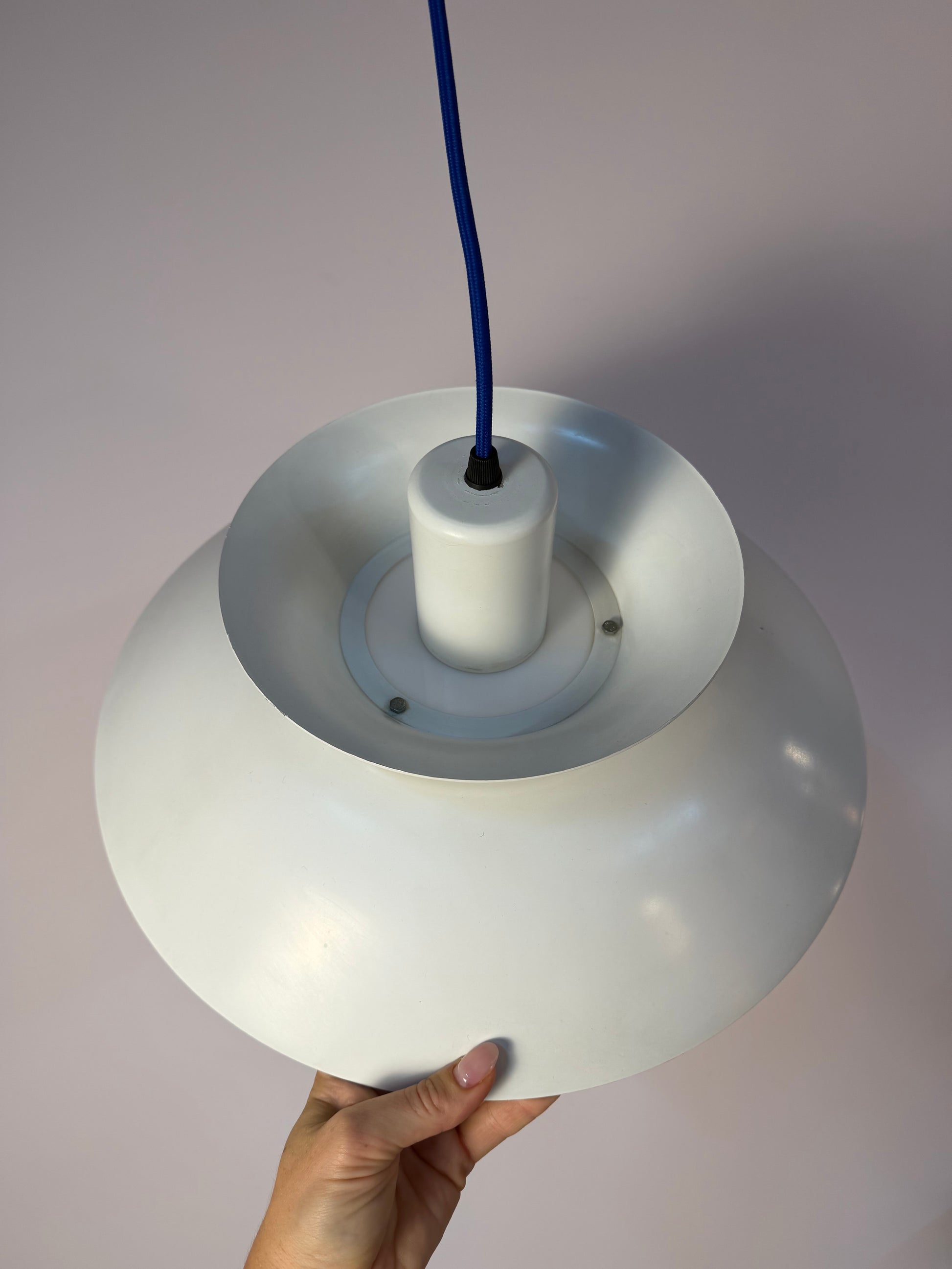 Lamellenlampe weiß aus Dänemark