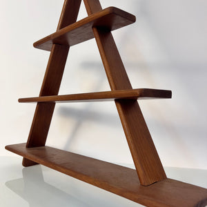 Dreieck Wandregal Teak aus Dänemark