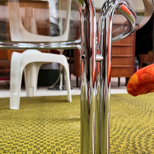 Couchtisch Glas & Chrom