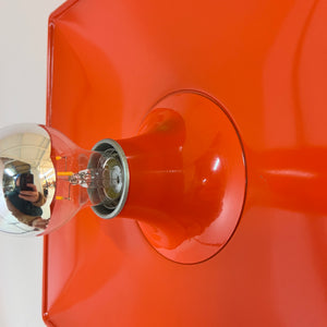 Pop Art Wandlampe rot von Sölken
