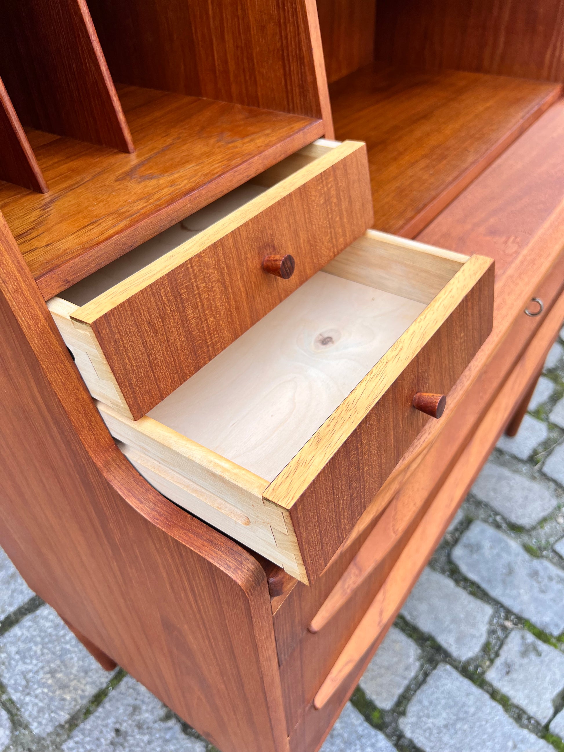 Sekretär Teak aus Dänemark