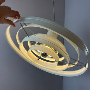 Hängelampe Fibonacci weiß von Sophus Frandsen für Fog & Mørup