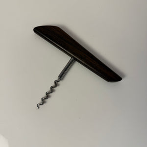 Flaschenöffner Teak mit Giraffen Intarsie