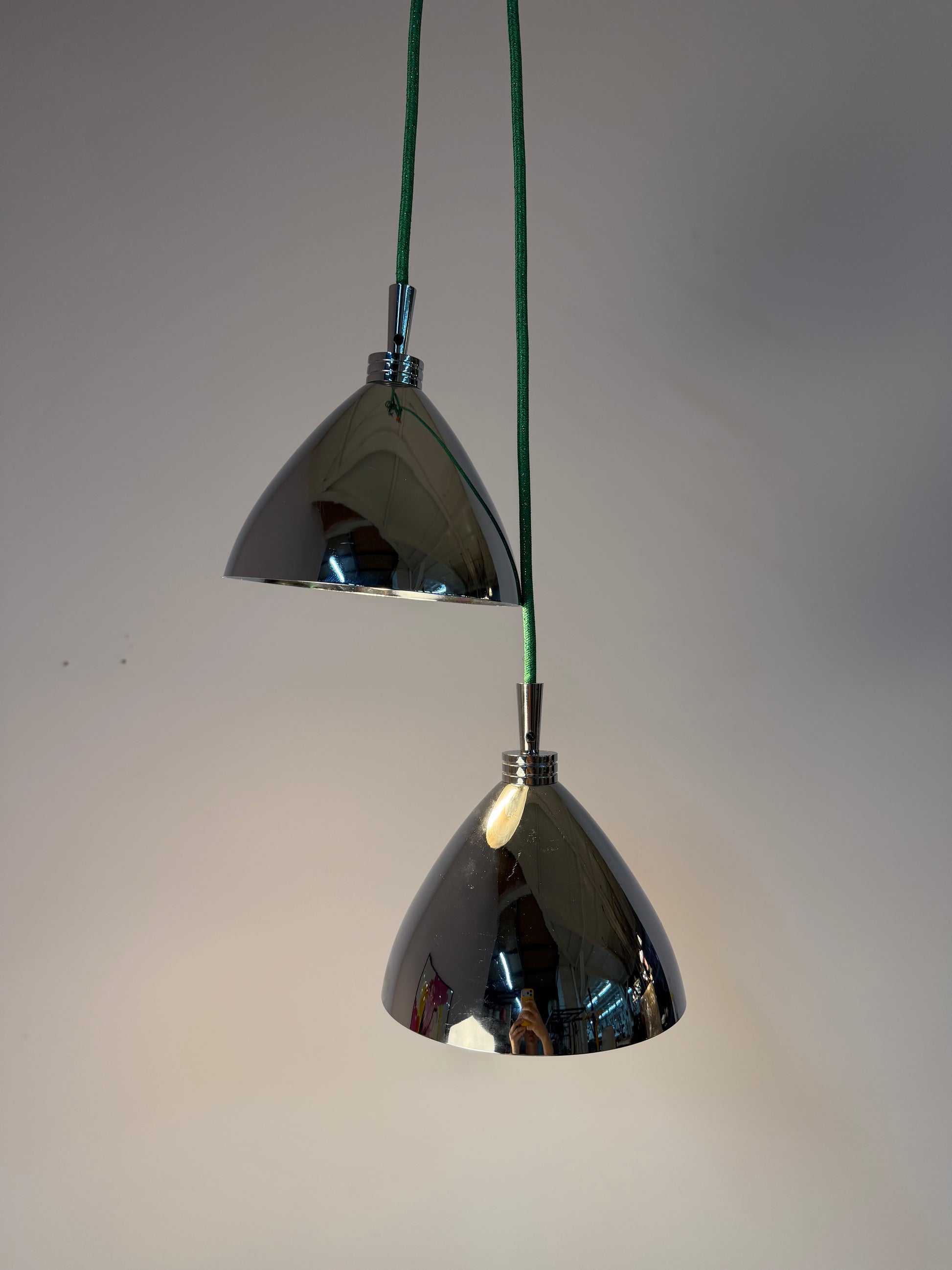 Hängelampe Chrom von Herstal