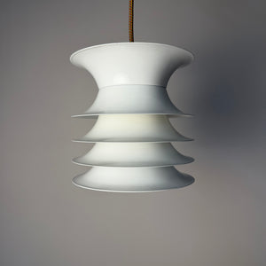 Lamellenlampe weiß aus Dänemark