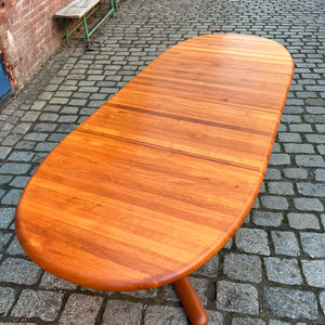 Ovaler ausziehbarer Esstisch Teak von Snedkergaarden