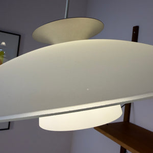 Lamellenlampe Typ T1648 Milchglas von Belid