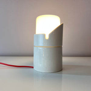 Wand-oder Tischlampe Modell 6050 weiß von Sigvard Bernadotte für Ifö