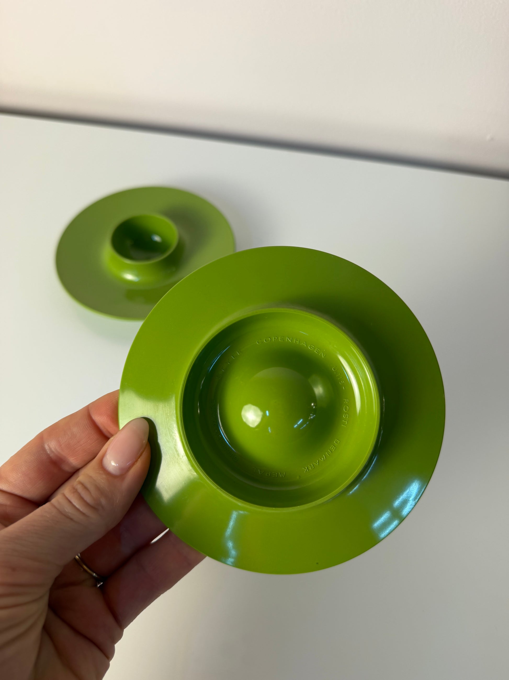 Set: 2x Eierbecher grün von Mepal