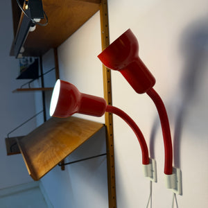Wandlampe Type 504 rot von Horn