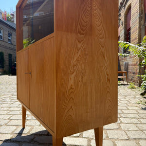 Vitrininenschrank 602/D Esche von Franz Ehrlich für Hellerau