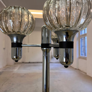 Stehlampe Chrom 70er