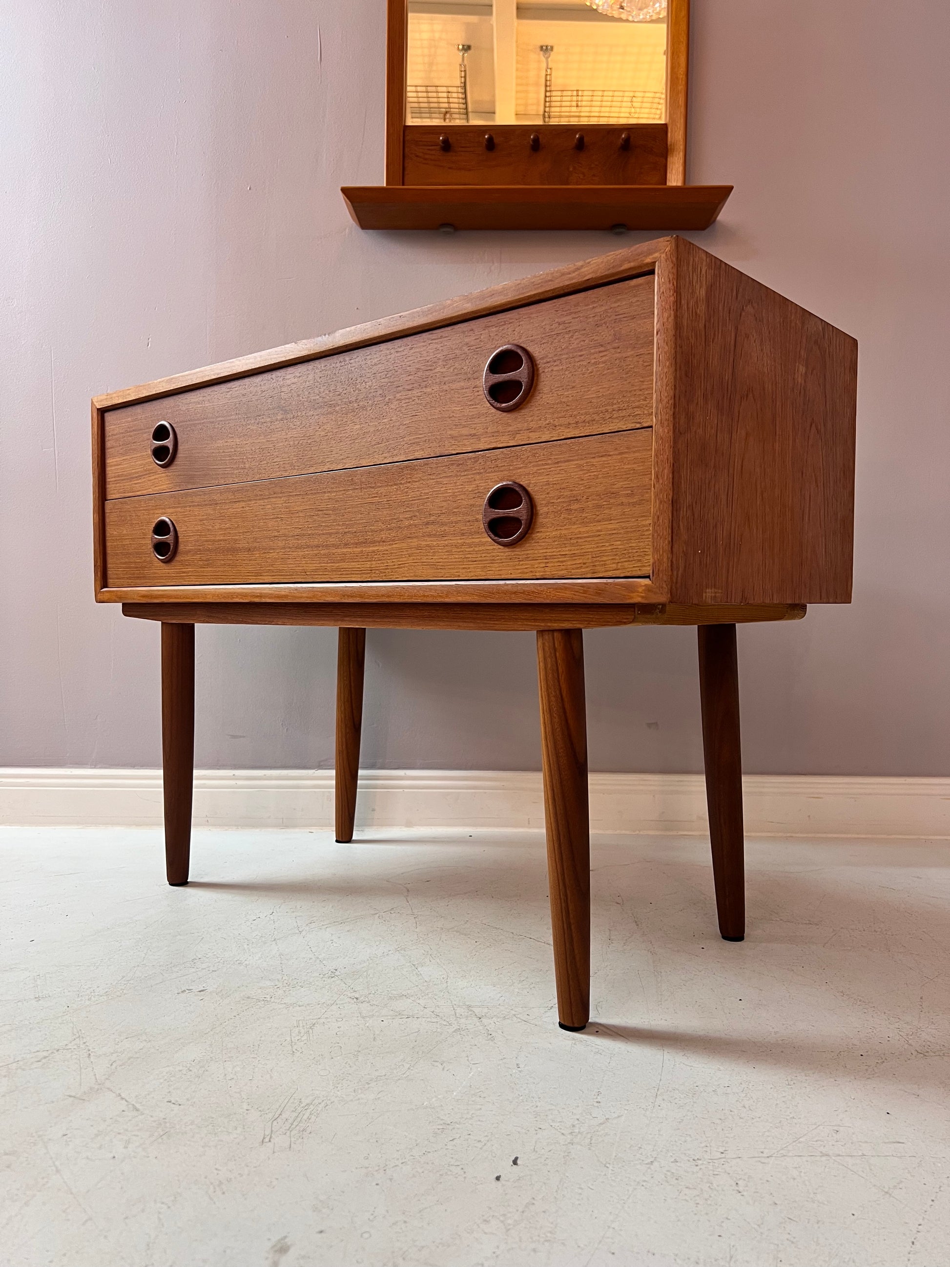 Nachtschrank Teak aus Dänemark