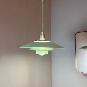 Lamellenlampe neu lackiert mint
