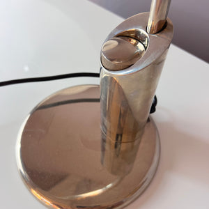 Schreibtischlampe BEA DS silber vernickelt von Florian Schulz Design