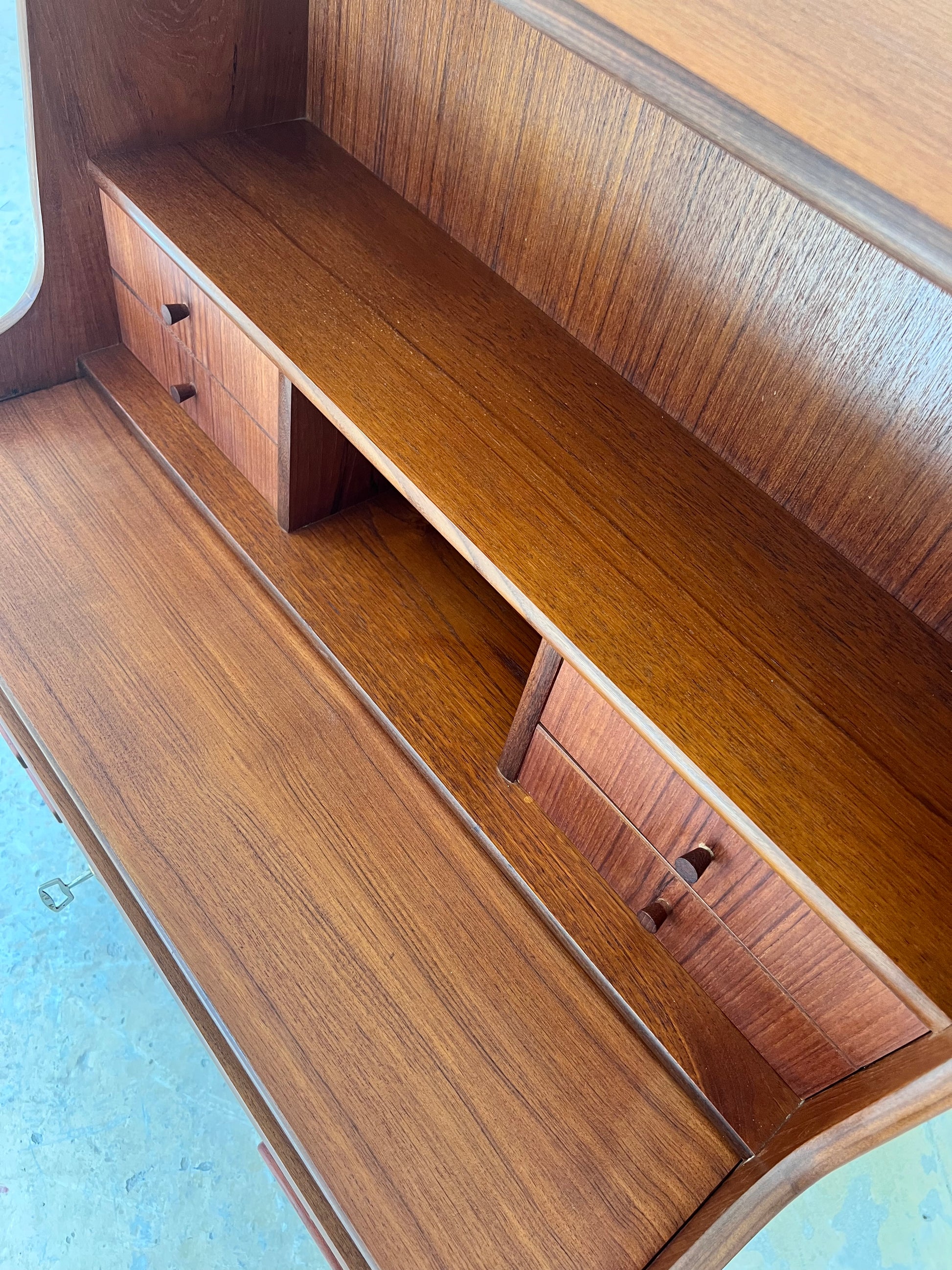 Sekretär Teak von Handbjerg Møbelfabrik
