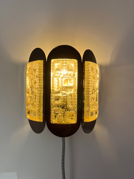 Wandlampe braun Glas von Vitrika