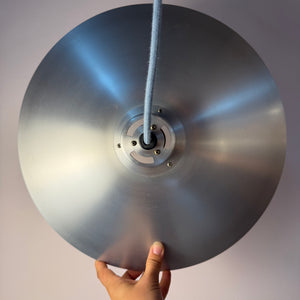Lamellenlampe PH4/3 silber gebürstet von Poul Henningsen für Louis Poulsen