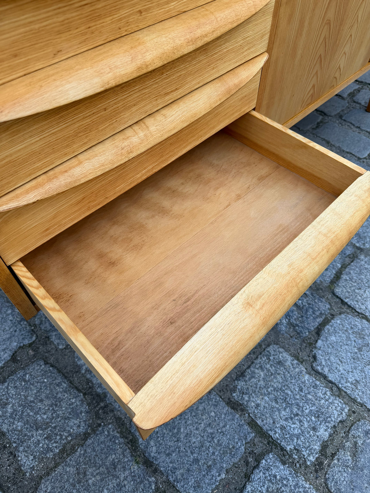 Sideboard Typ 602/K Esche von Franz Ehrlich für Hellerau